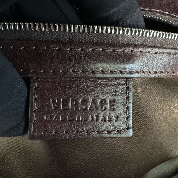 Sold ❌Versace vintage baguette brown and Silver Bag - Picture 9 of 10